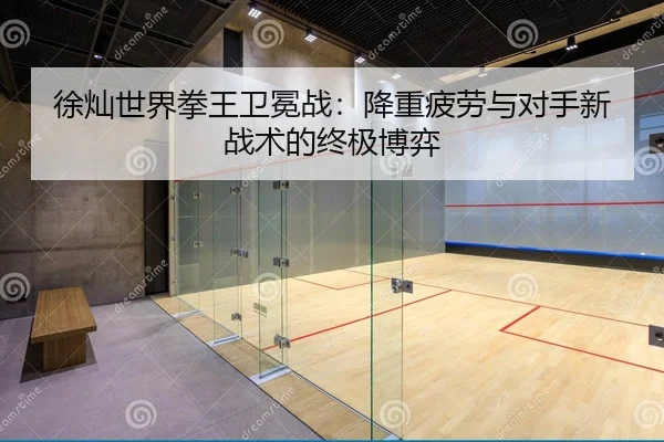 徐灿世界拳王卫冕战：降重疲劳与对手新战术的终极博弈